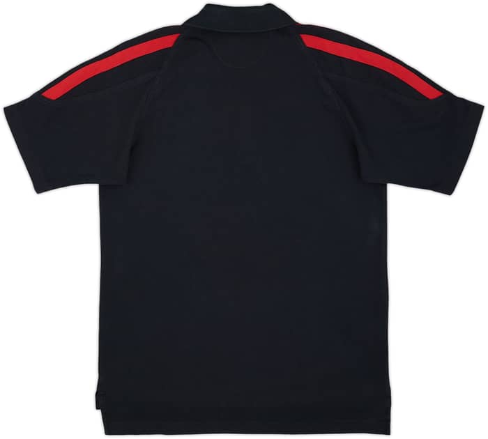 2001-02 AC Milan adidas Polo Shirt - 8/10 - (M/L)