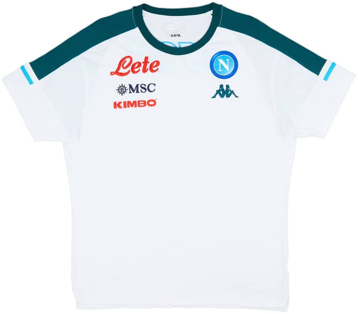 2020-21 Camiseta de algodón Kappa del Napoli - 8/10 - (XXL)