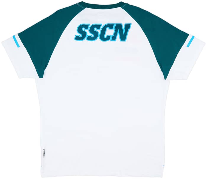 2020-21 Camiseta de algodón Kappa del Napoli - 8/10 - (XXL)