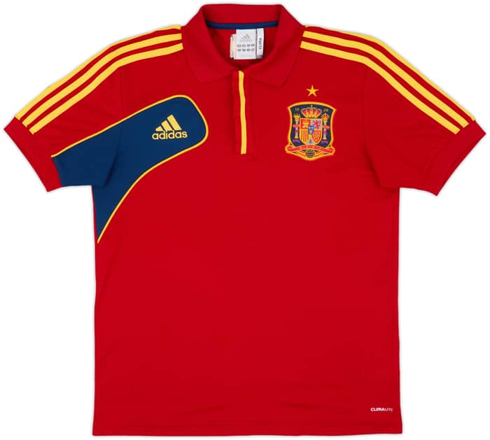 2012-13 Spain adidas Polo Shirt - 10/10 - (S/M)