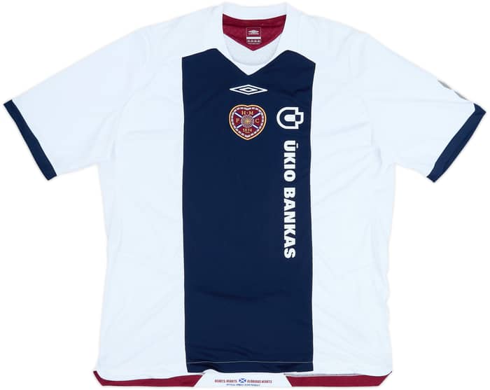 2008-09 Hearts Away Shirt - 9/10 - (XXL)