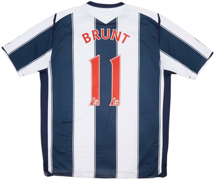 2008-09 West Brom Home Shirt Brunt #11 - 6/10 - (XL)