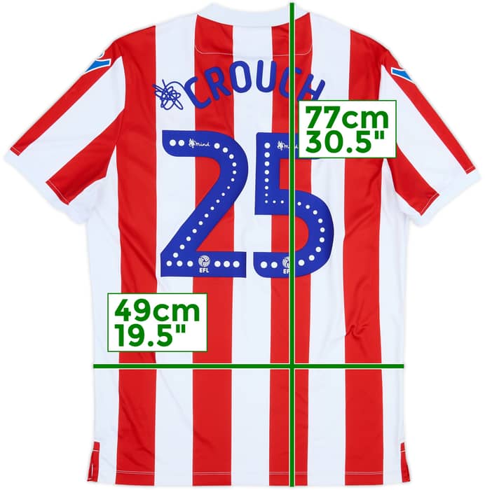 2018-19 Stoke City Home Shirt Crouch #25 - 8/10 - (L)