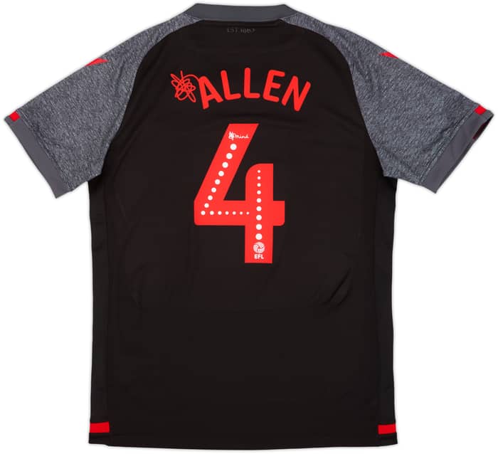 Camiseta de visitante del Stoke City 2019-20 Allen #4 - 10/10 - (M)