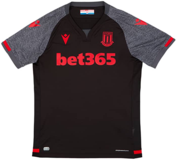 Camiseta de visitante del Stoke City 2019-20 Allen #4 - 10/10 - (M)