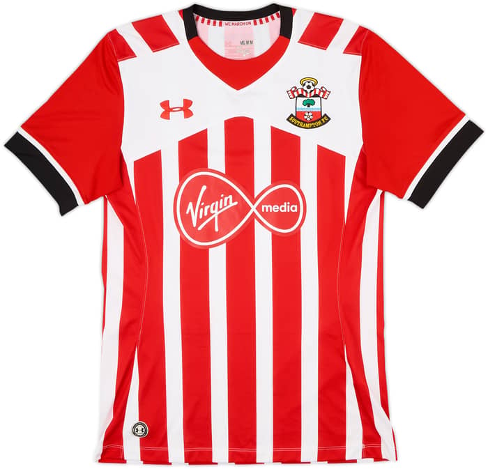 2016-17 Southampton Home Shirt Virgil #17 - 7/10 - (M)