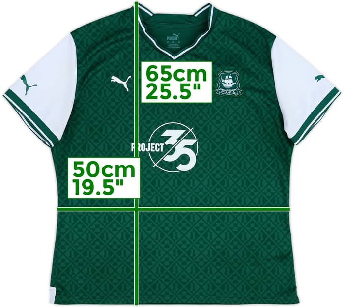 2022-23 Plymouth Home Shirt - 6/10 - (Women's XXL)