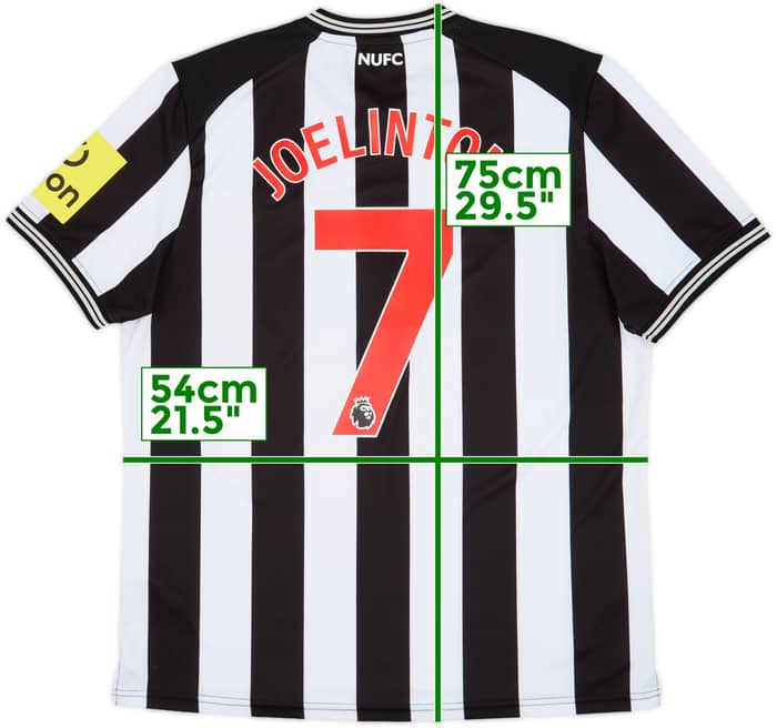 2023-24 Newcastle Home Shirt Joelinton #7 - 8/10 - (XL)