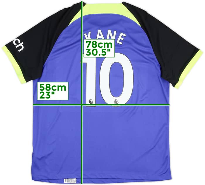 2022-23 Tottenham Away Shirt Kane #10 - 10/10 - (XL)