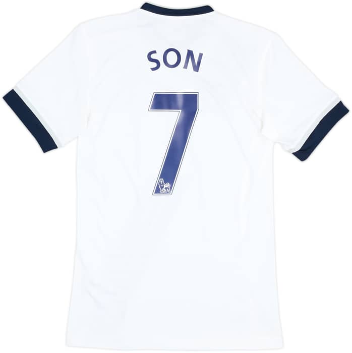 2015-16 Tottenham Home Shirt Son #7 - 8/10 - (S)
