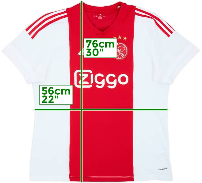 2015-16 Ajax Home Shirt - 7/10 - (XL)