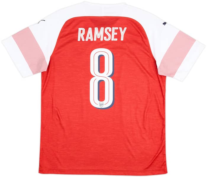 2018-19 Arsenal Home Shirt Ramsey #8 - 10/10 - (L)