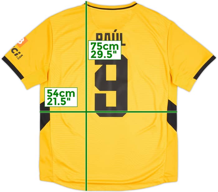 2021-22 Wolves Home Shirt Raul #9 - 8/10 - (XL)