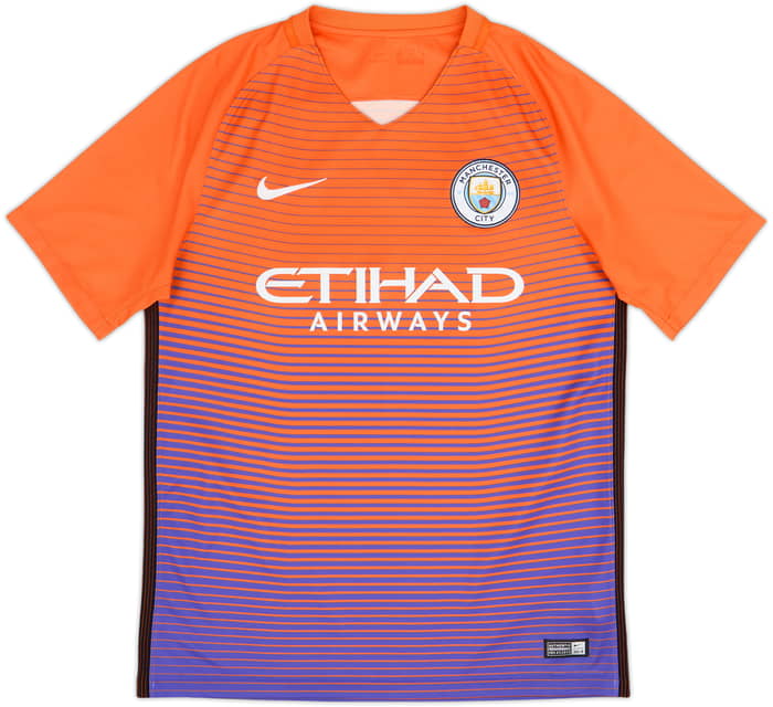2016-17 Manchester City Third Shirt Toure Yaya #42 - 7/10 - (M)