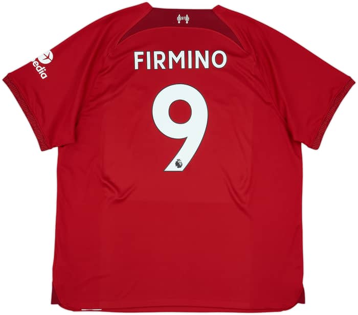 2022-23 Liverpool Home Shirt Firmino #9 - 9/10 - (XXL)