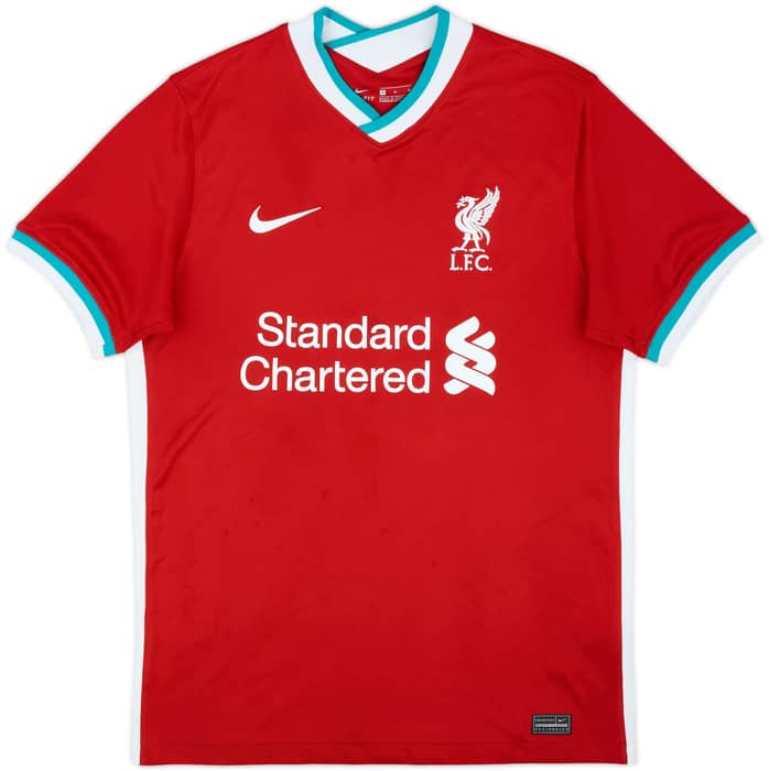 2020-21 Liverpool Home Shirt Thiago #6 - 8/10 - (M)
