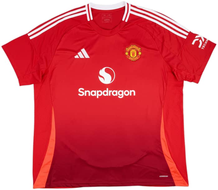 2024-25 Manchester United Home Shirt B.Fernandes #8 - 10/10 - (3XL)