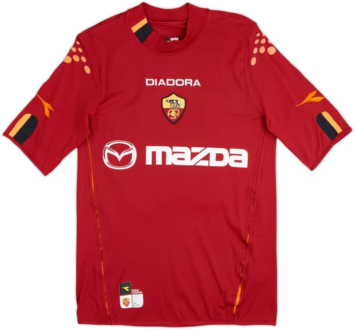 2003-04 Roma Home Shirt Totti #10 - 8/10 - (M)