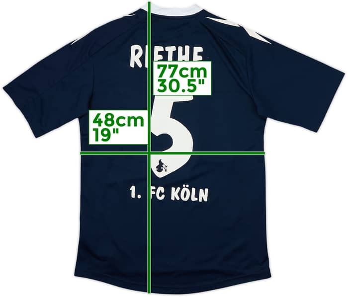 2011-12 FC Koln Third Shirt Riether #5 - 5/10 - (M)