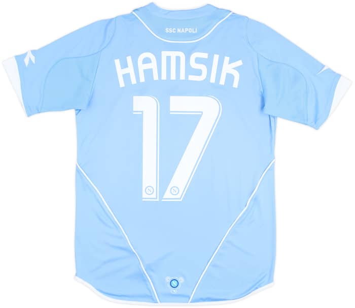 2007-08 Napoli Home Shirt Hamsik #17 - 6/10 - (S)