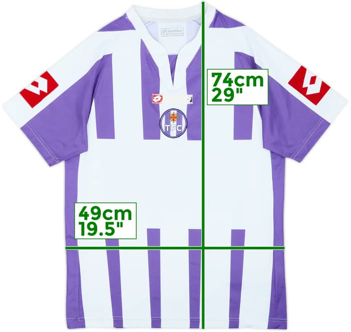 Camiseta de local de Toulouse 2007-08 - 5/10 - (S)