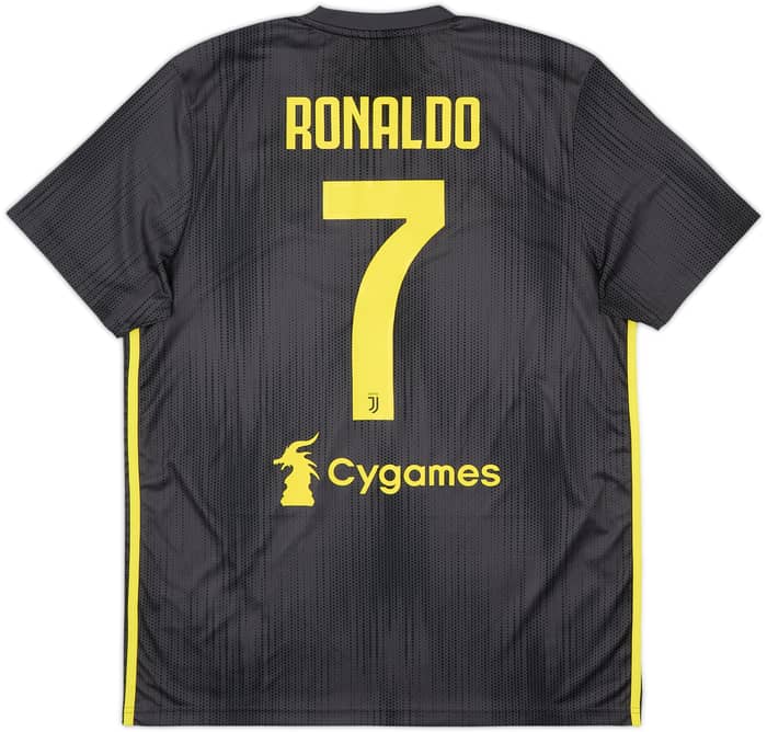 2018-19 Juventus Third Shirt Ronaldo #7 - 10/10 - (L)