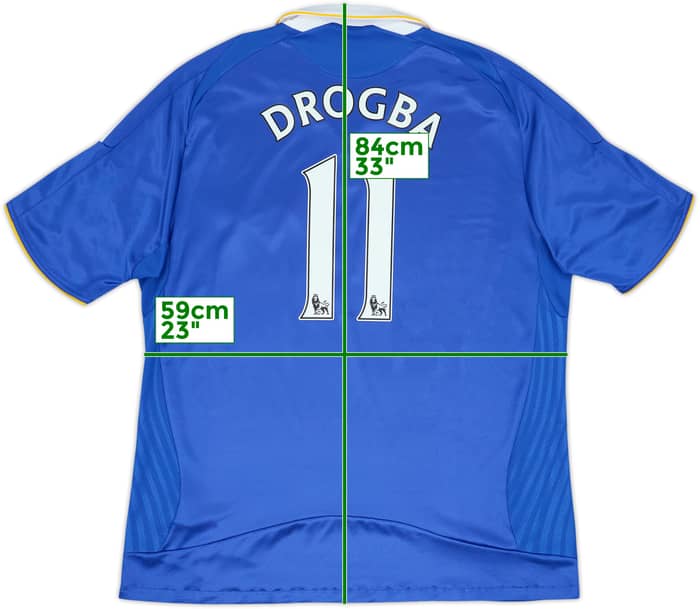2008-09 Chelsea Home Shirt Drogba #11 - 5/10 - (XL)