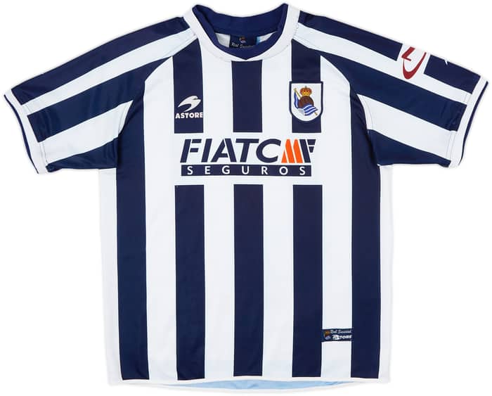 2003-04 Real Sociedad Home Shirt - 6/10 - (XL)