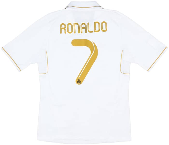 2011-12 Real Madrid Home Shirt Ronaldo #7 - 8/10 - (M)