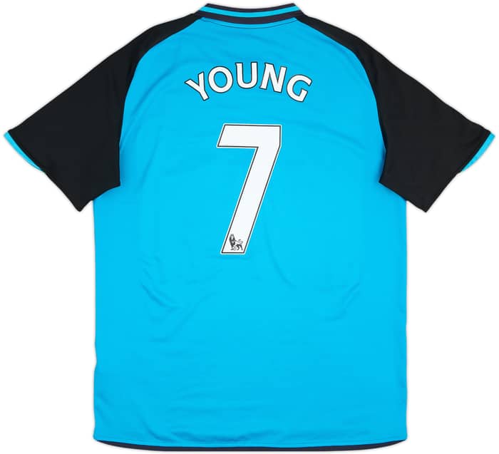 2008-09 Aston Villa Away Shirt Young #7 - 5/10 - (L)