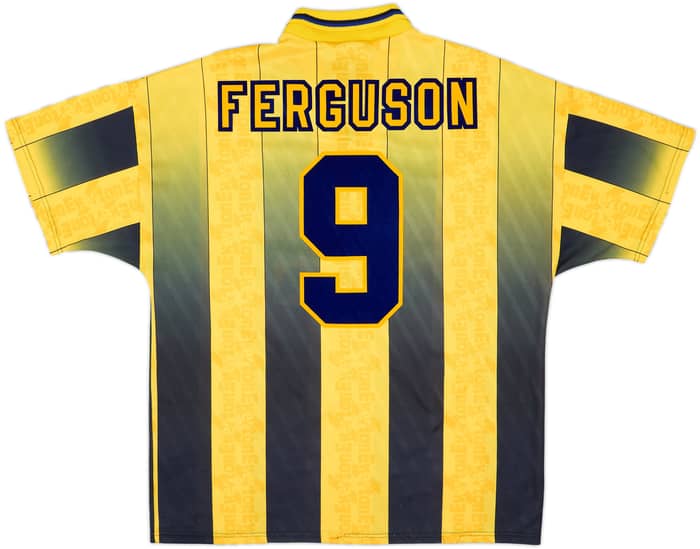 1996-98 Everton Away Shirt Ferguson #9 - 6/10 - (XL)