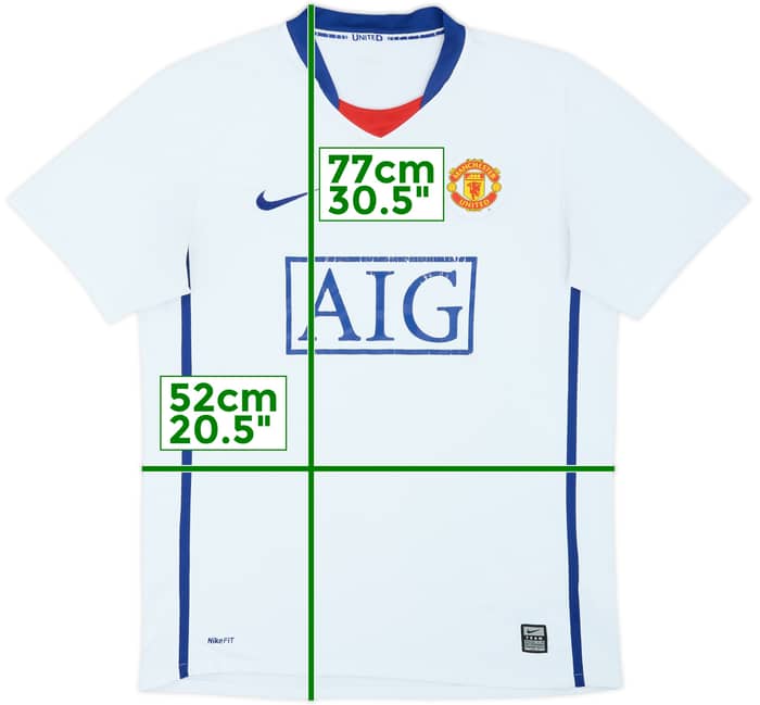2008-10 Manchester United Away Shirt - 5/10 - (M)
