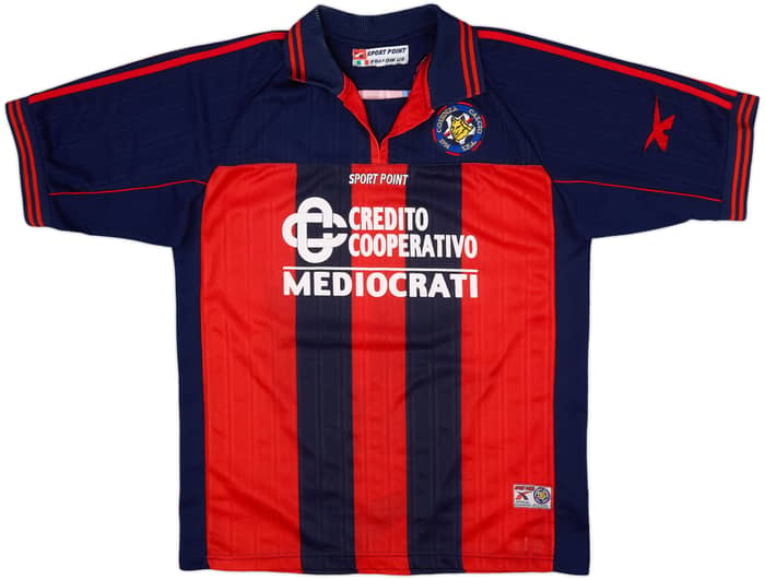 2002-03 Cosenza Youth Match Issue Home Shirt #13