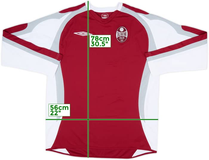 2007-09 Salernitana Umbro Training L/S Shirt - 9/10 - (L)