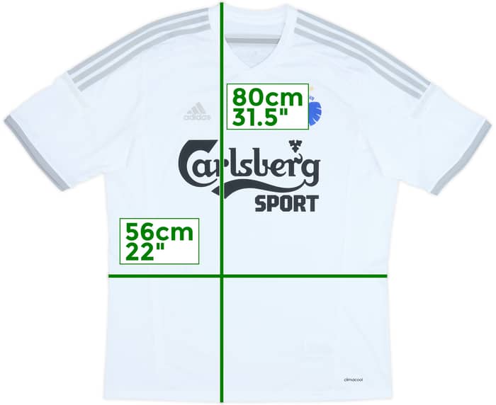 2014-15 FC Copenhagen Home Shirt - 8/10 - (XL)
