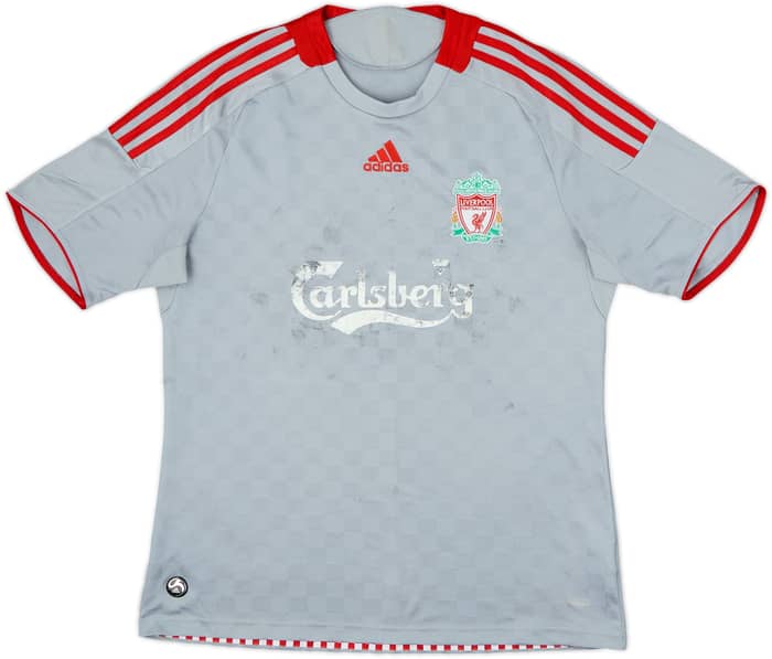 2008-09 Liverpool Away Shirt Gerrard #8 - 4/10 - (L)