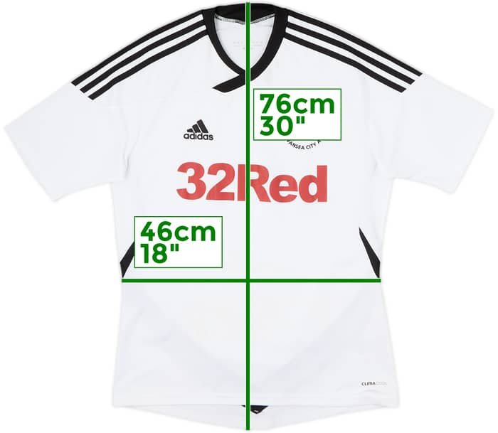 2011-12 Swansea Home Shirt - 5/10 - (S)