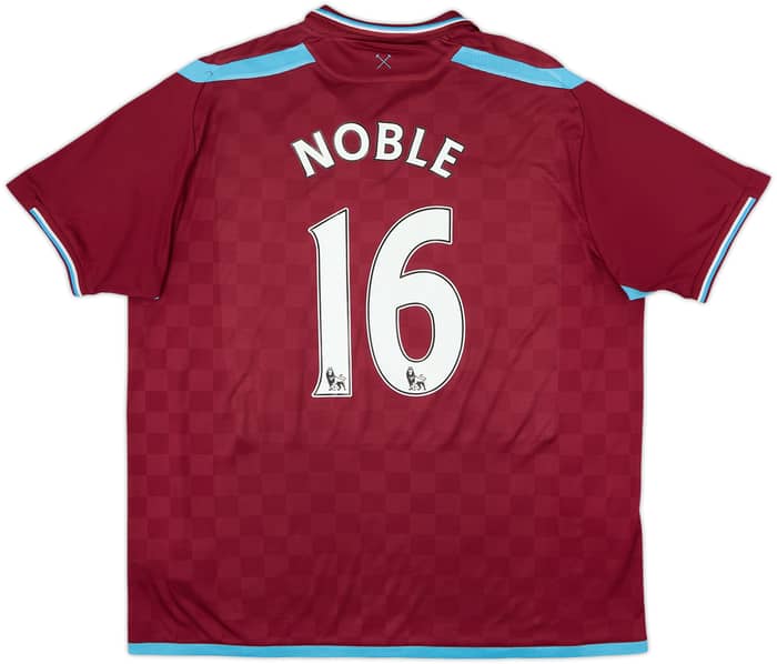 2009-10 West Ham Home Shirt Noble #16 - 7/10 - (XXL)