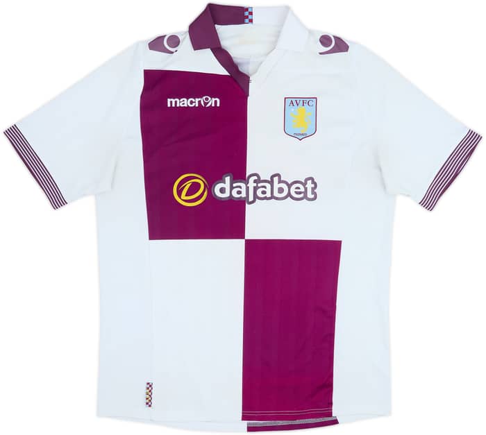 2013-14 Aston Villa Away Shirt Grealish #40 - 6/10 - (XL)