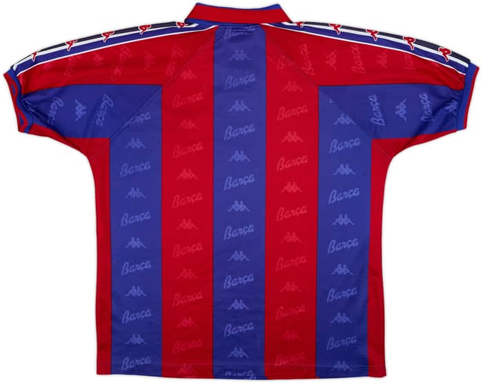 1995-97 Barcelona Home Shirt - 5/10 - (XL)