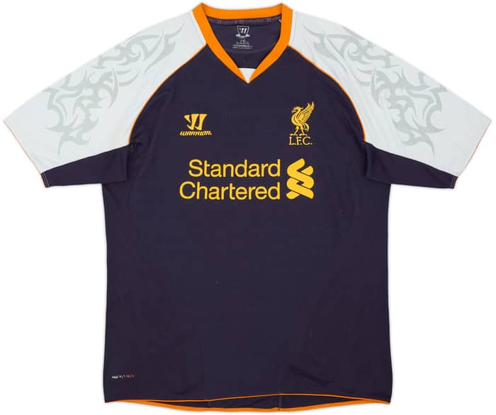 Camiseta de la tercera equipación del Liverpool 2012-13 Suarez #7 - 6/10 - (L)