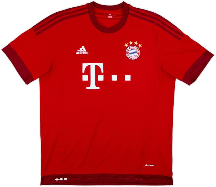 Camiseta de local del Bayern Munich 2015-16 Lewandowski #9 - 6/10 - (XL)