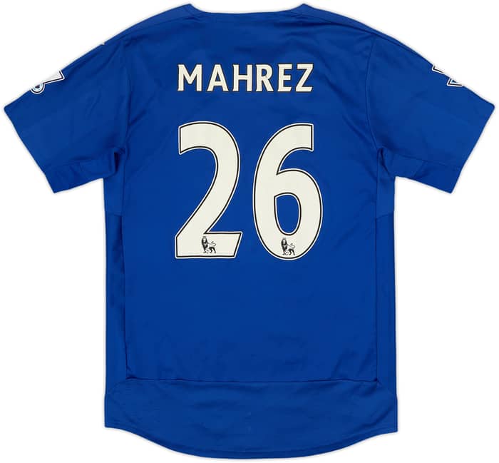 2015-16 Leicester Home Shirt Mahrez #26 - 5/10 - (M)