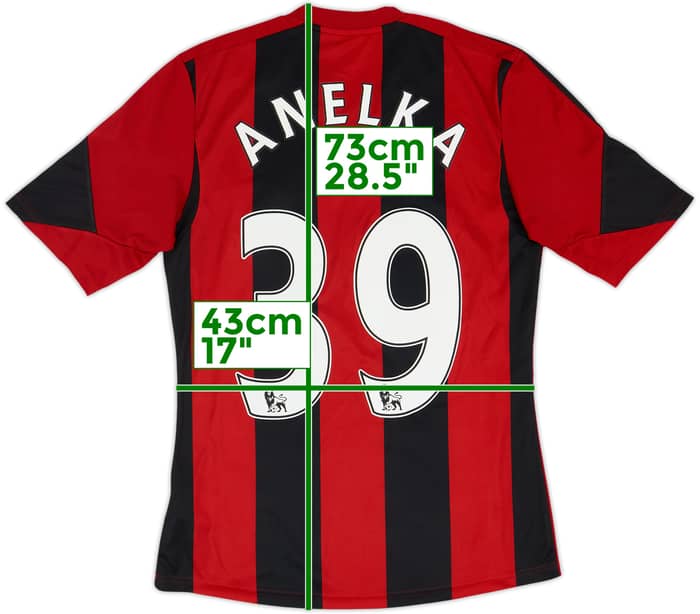 2013-14 West Brom Away Shirt Anelka #39 - 7/10 - (S)
