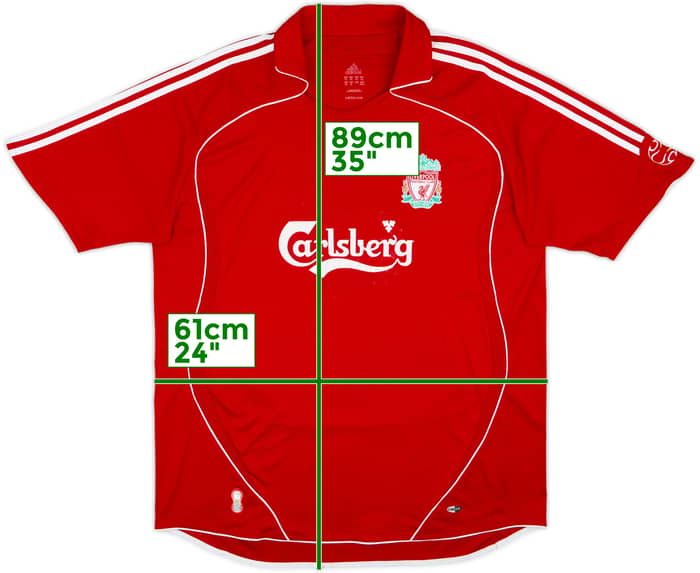 2006-08 Liverpool Home Shirt - 4/10 - (XXL)