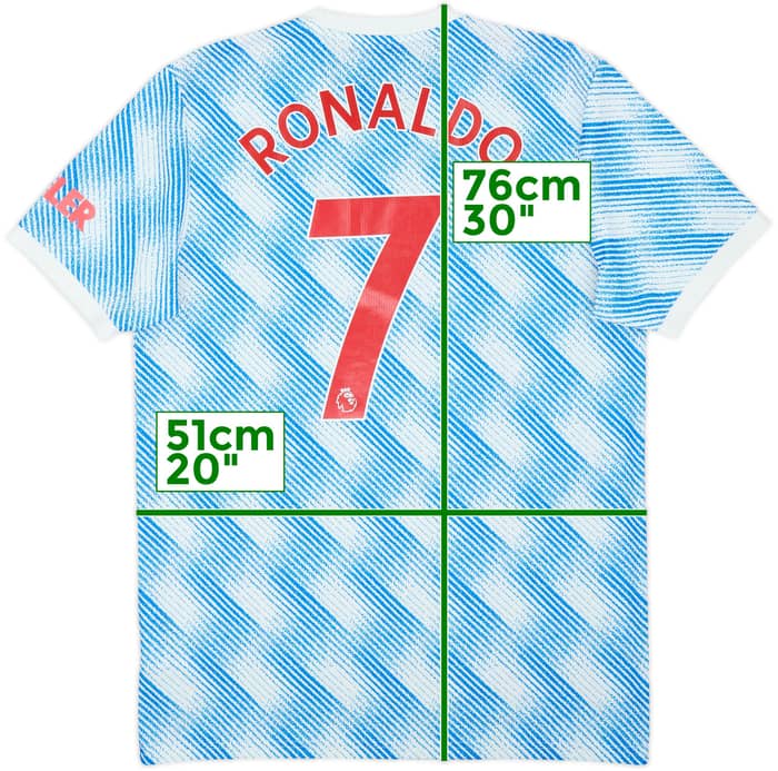 2021-22 Manchester United Away Shirt Ronaldo #7 - 7/10 - (M)