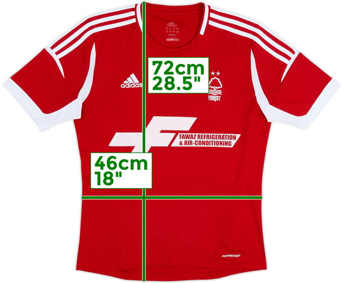 2013-14 Nottingham Forest Home Shirt - 6/10 - (M)