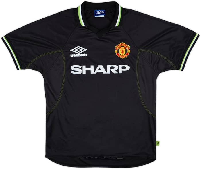 1998-99 Manchester United Third Shirt Keane #16 - 8/10 - (L)