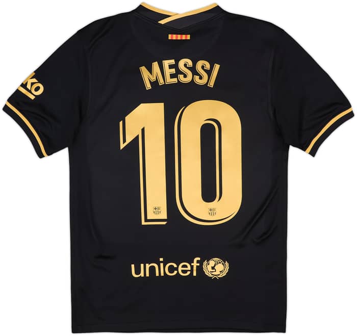 2020-21 Barcelona Away Shirt Messi #10 - 8/10 - (S)