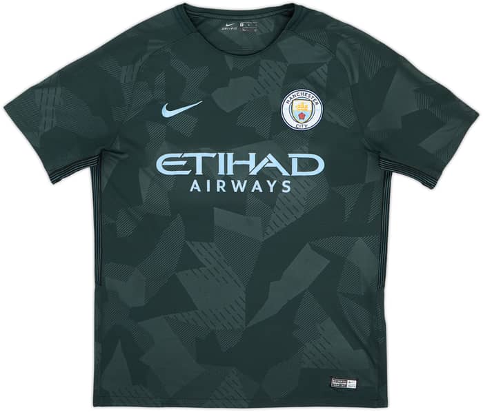 2017-18 Manchester City Third Shirt Silva #21 - 7/10 - (M)